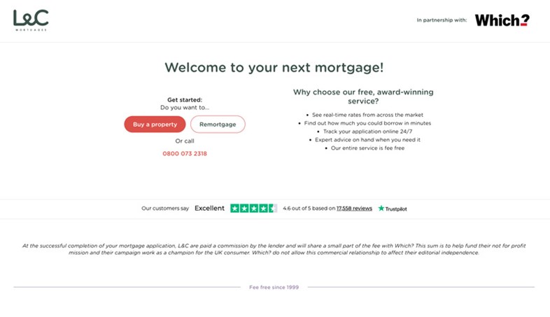 Image of L&C and Which? partnership page